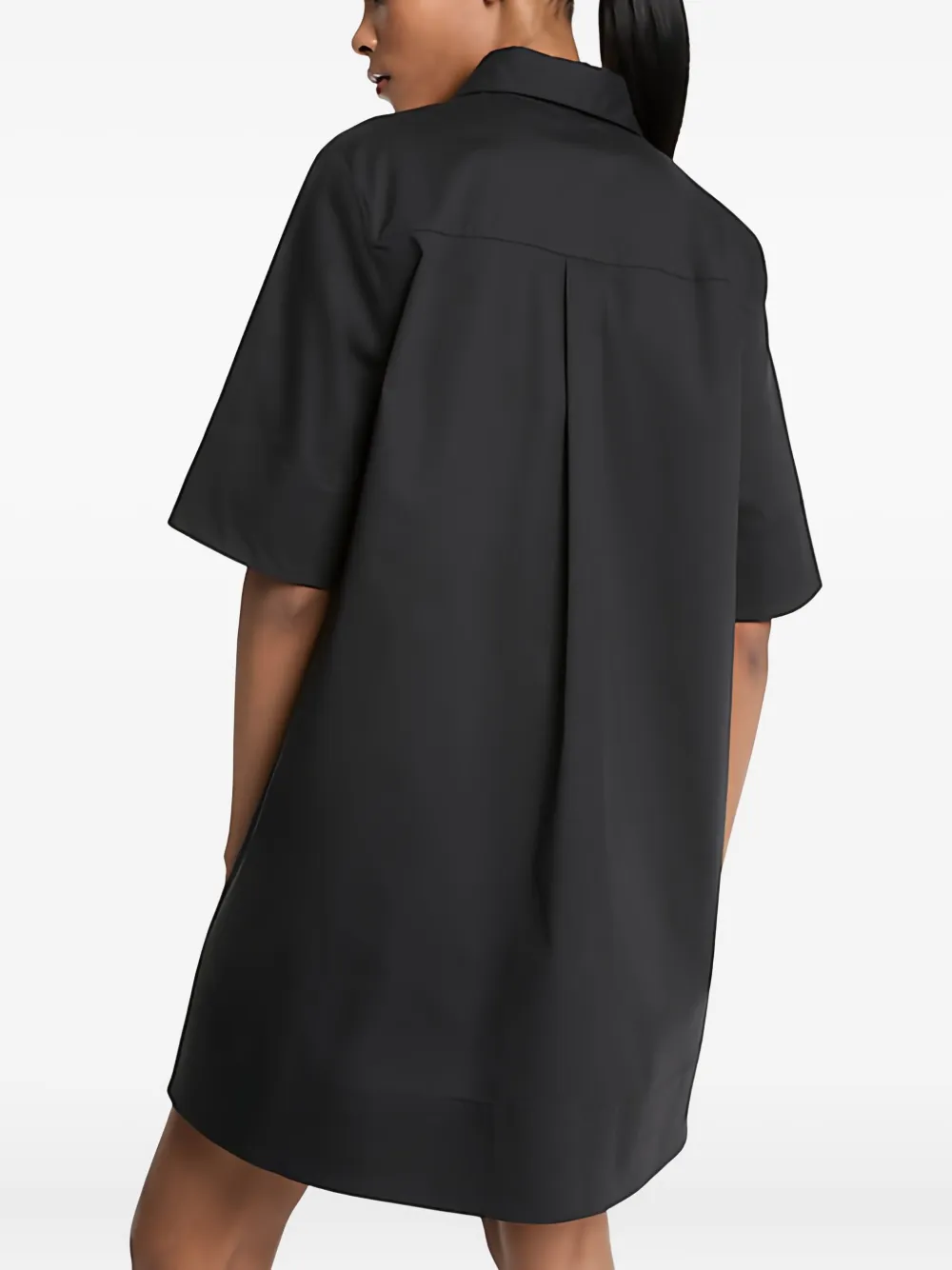 Michael Michael Kors Mini-blousejurk met knoopsluiting - Zwart