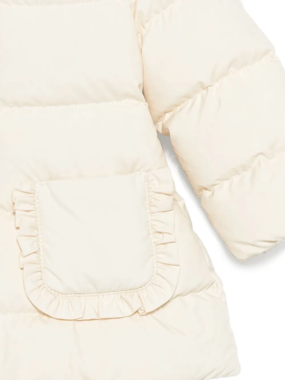 Moncler Enfant Jack met capuchon Beige