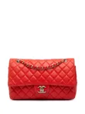 CHANEL Pre-Owned 2008-2009 Medium Classic Lambskin Double Flap shoulder bag - Red