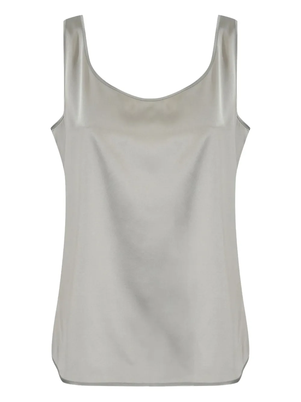 Max Mara scoop-neck top Grijs