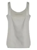 Max Mara scoop-neck top - Grey