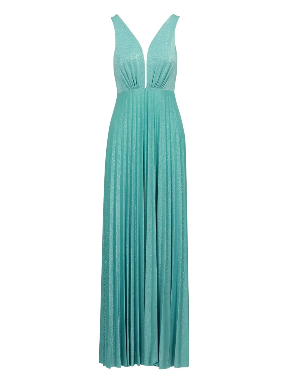 glitter-effect maxi dress