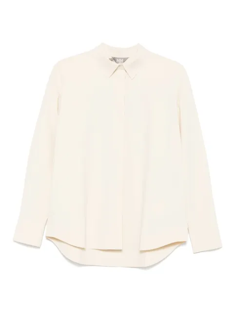 Max Mara long-sleeve collared shirt