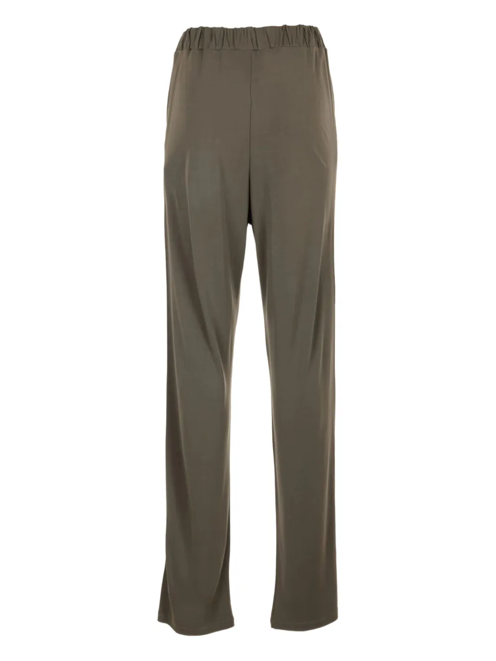 Max Mara elastic-waist trousers Groen