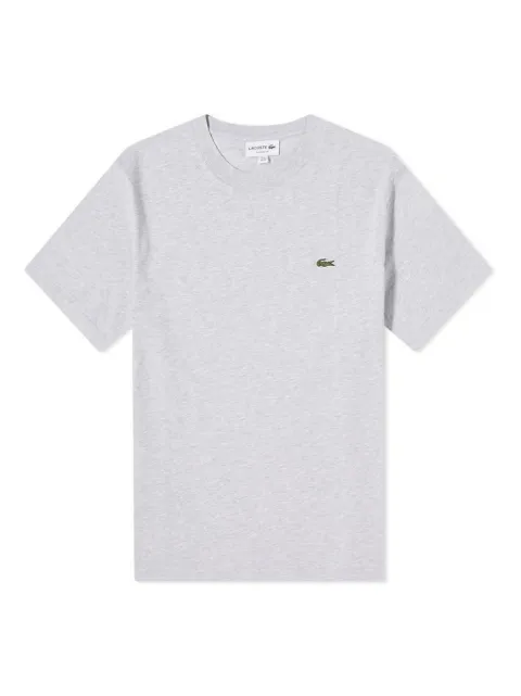 Lacoste logo-patch cotton T-shirt
