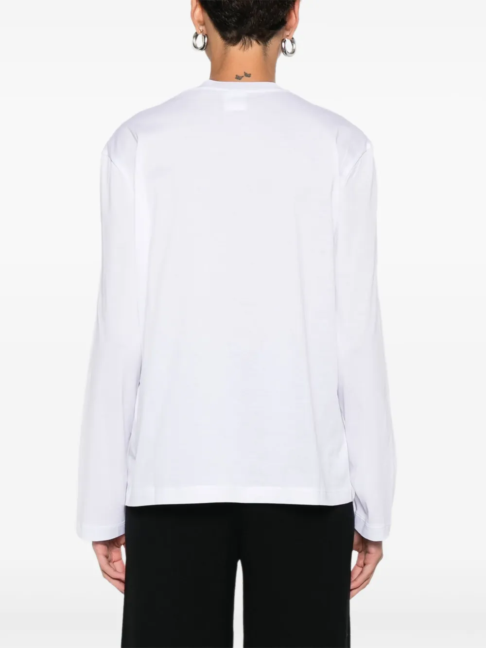 Max Mara Long-sleeve T-shirt In White