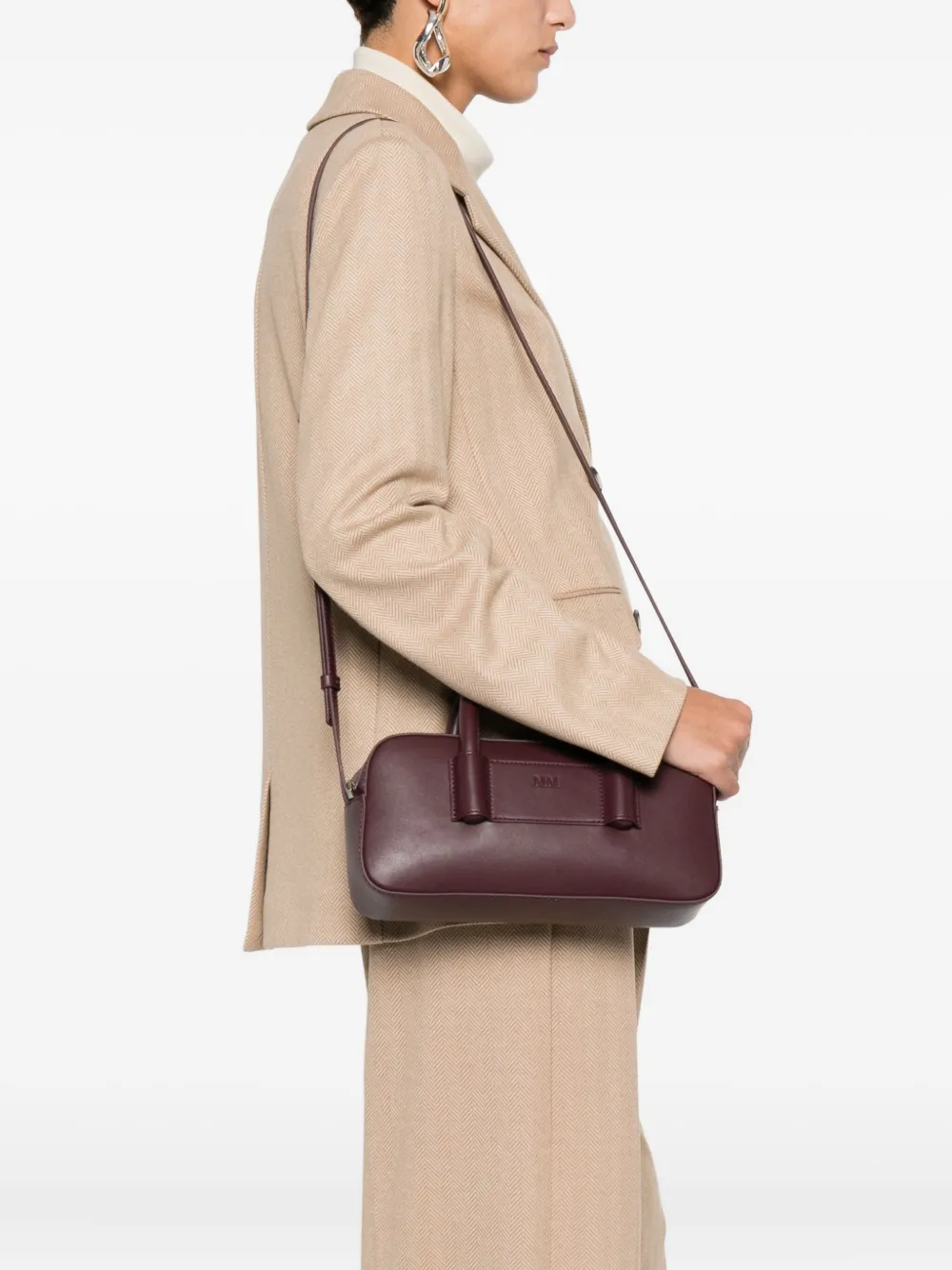 Max Mara شنطة عملية بشعار MM | Image 2