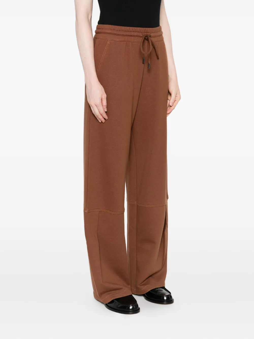 Max Mara Broek met trekkoord Bruin
