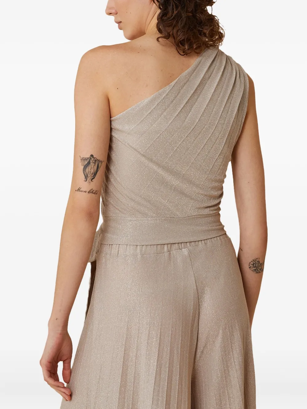 Pennyblack one-shoulder top - Grijs