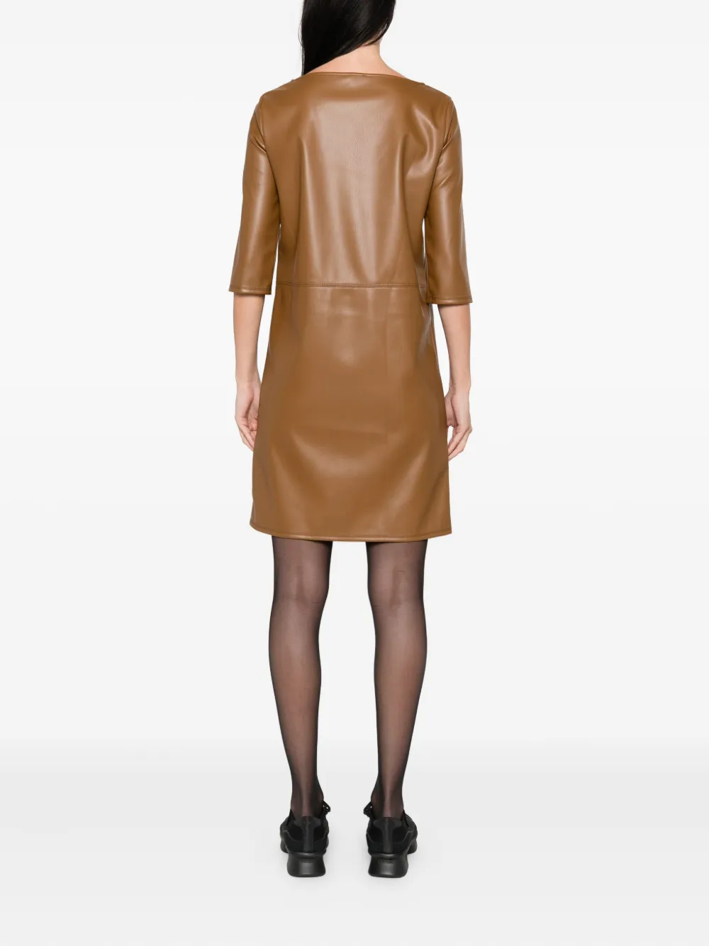 Max Mara pocket-detail mini dress Bruin