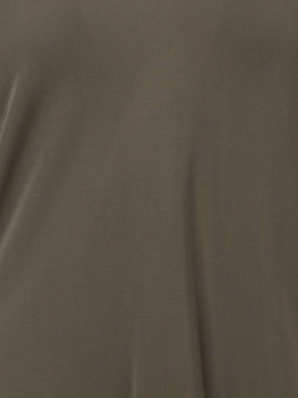 Max Mara Top met V-hals en korte mouwen Groen