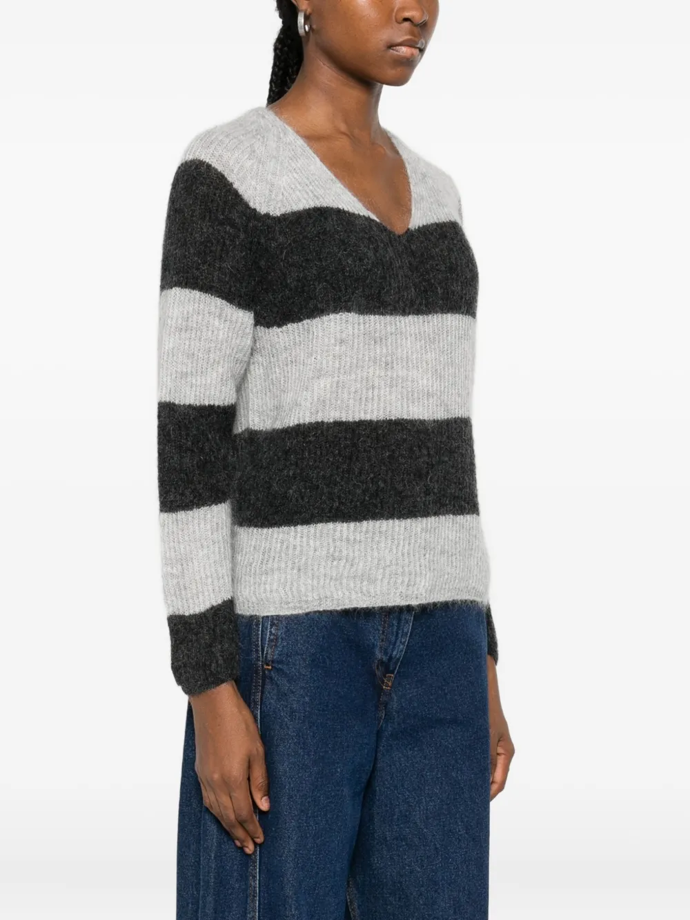Max Mara Ricetta Sweater In Gray