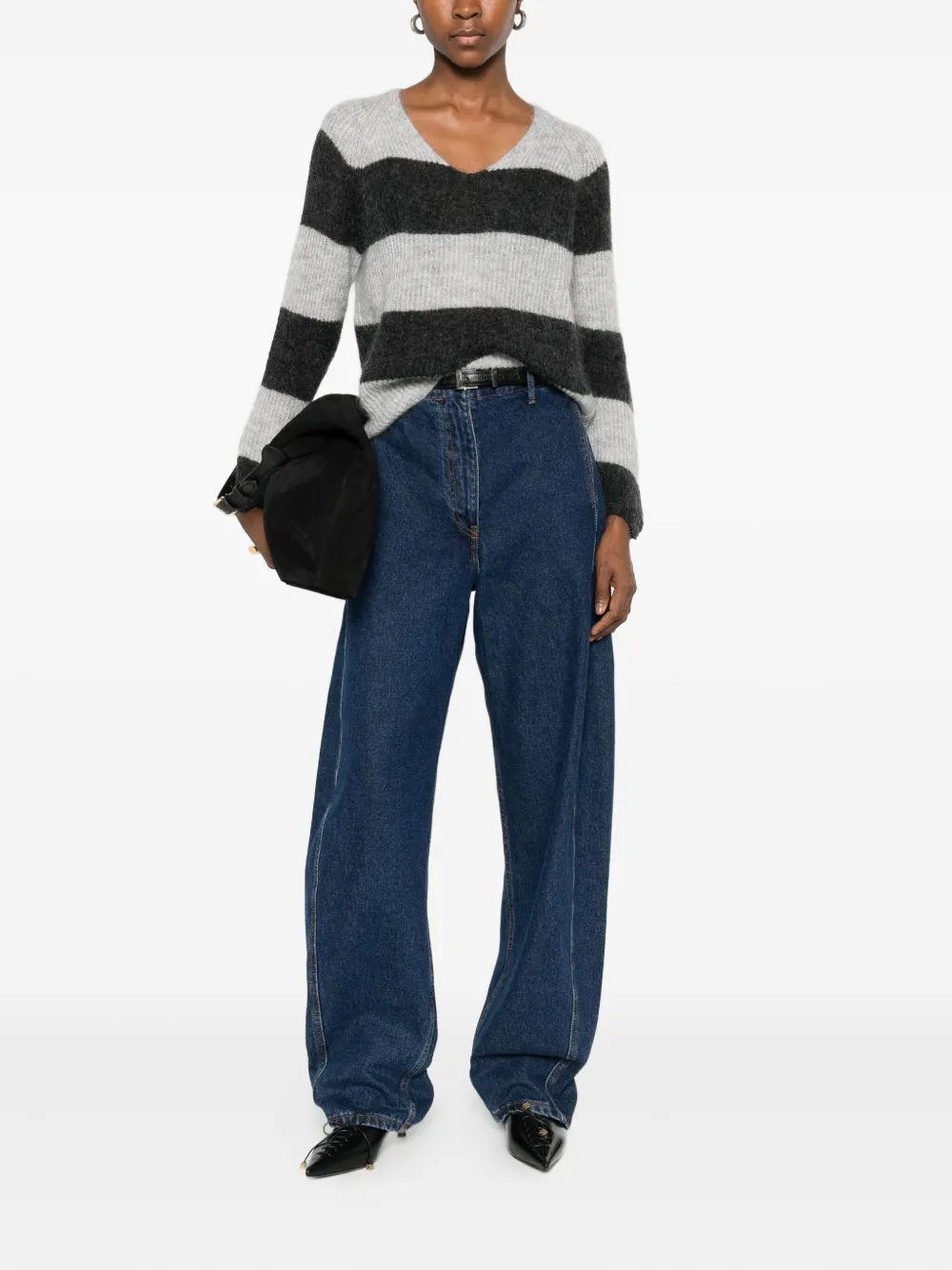 Max Mara Ricetta Sweater In Gray