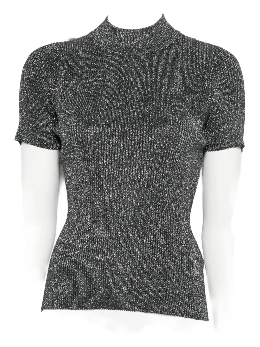 Max Mara Spezie Short-sleeve T-shirt In Gray