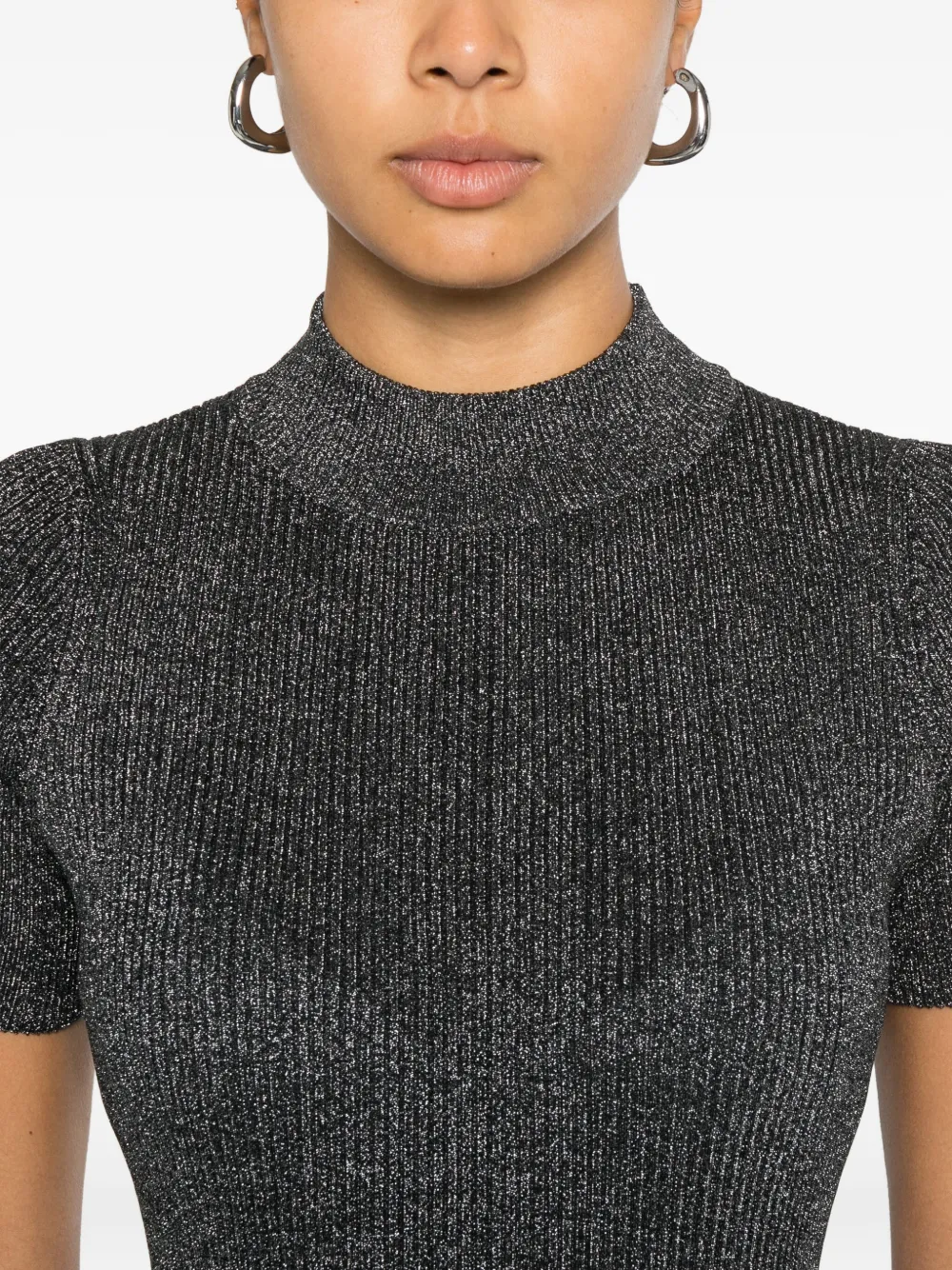 Max Mara Spezie Short-sleeve T-shirt In Gray