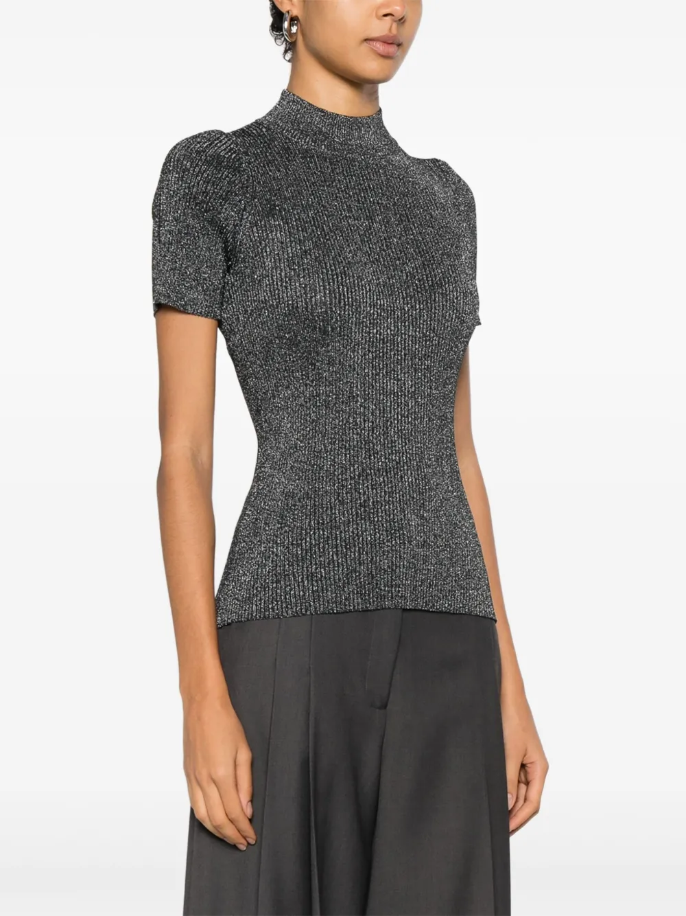 Max Mara Spezie T-shirt met korte mouwen Zwart