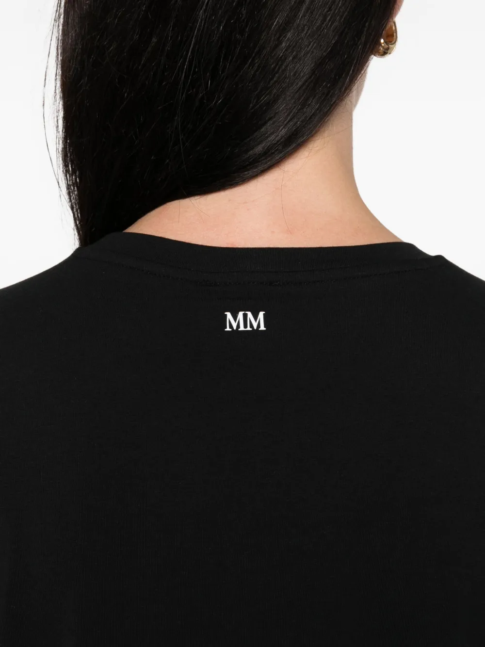 Max Mara Top met lange mouwen Zwart