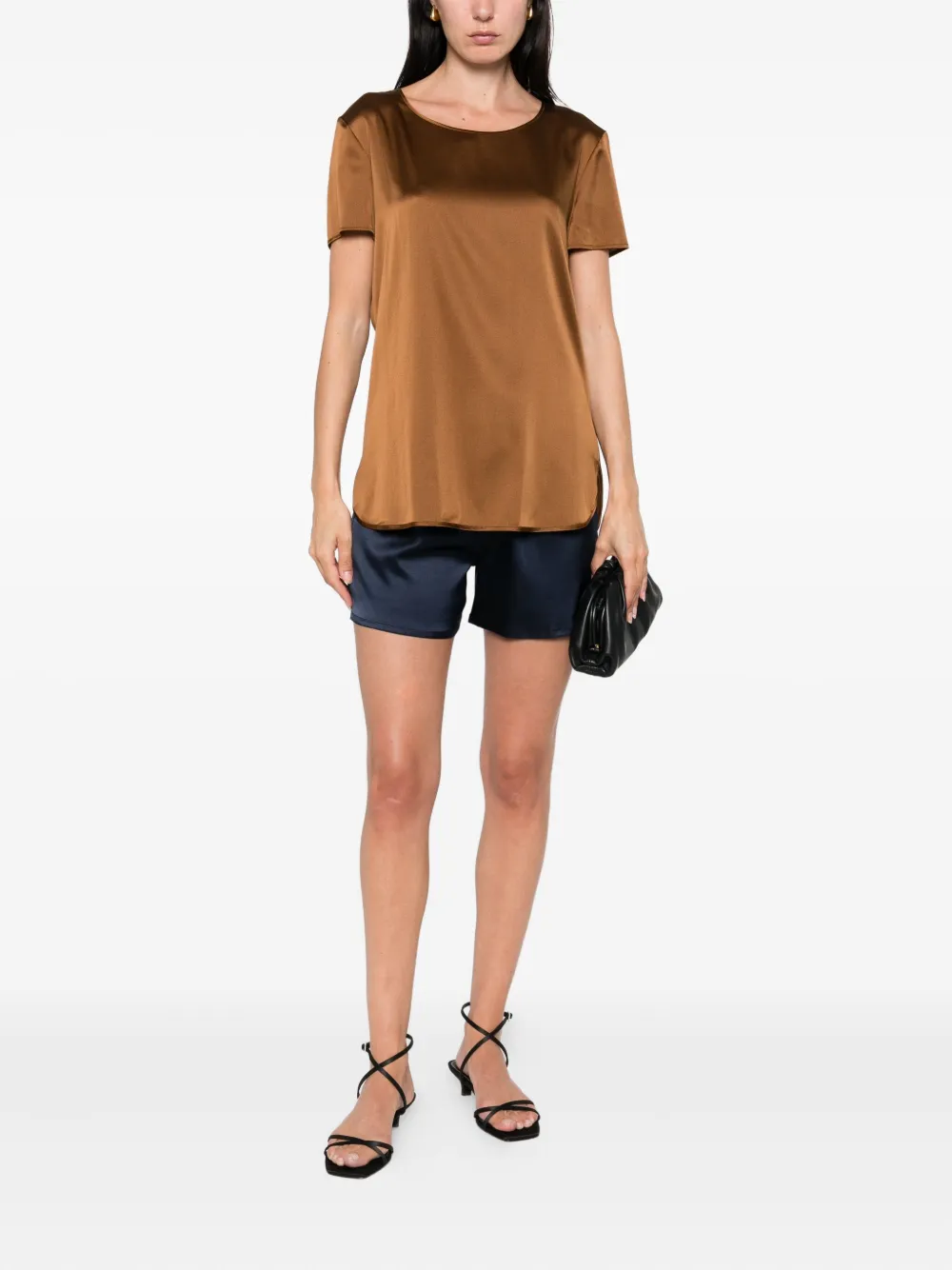 Max Mara short-sleeve satin top | T-Shirts & Jersey Shirts | Image 2