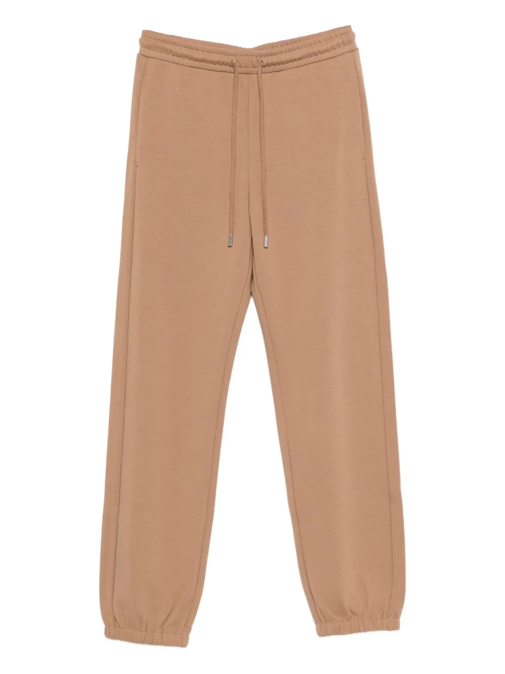 Max Mara Drawstring Track Pants In Brown
