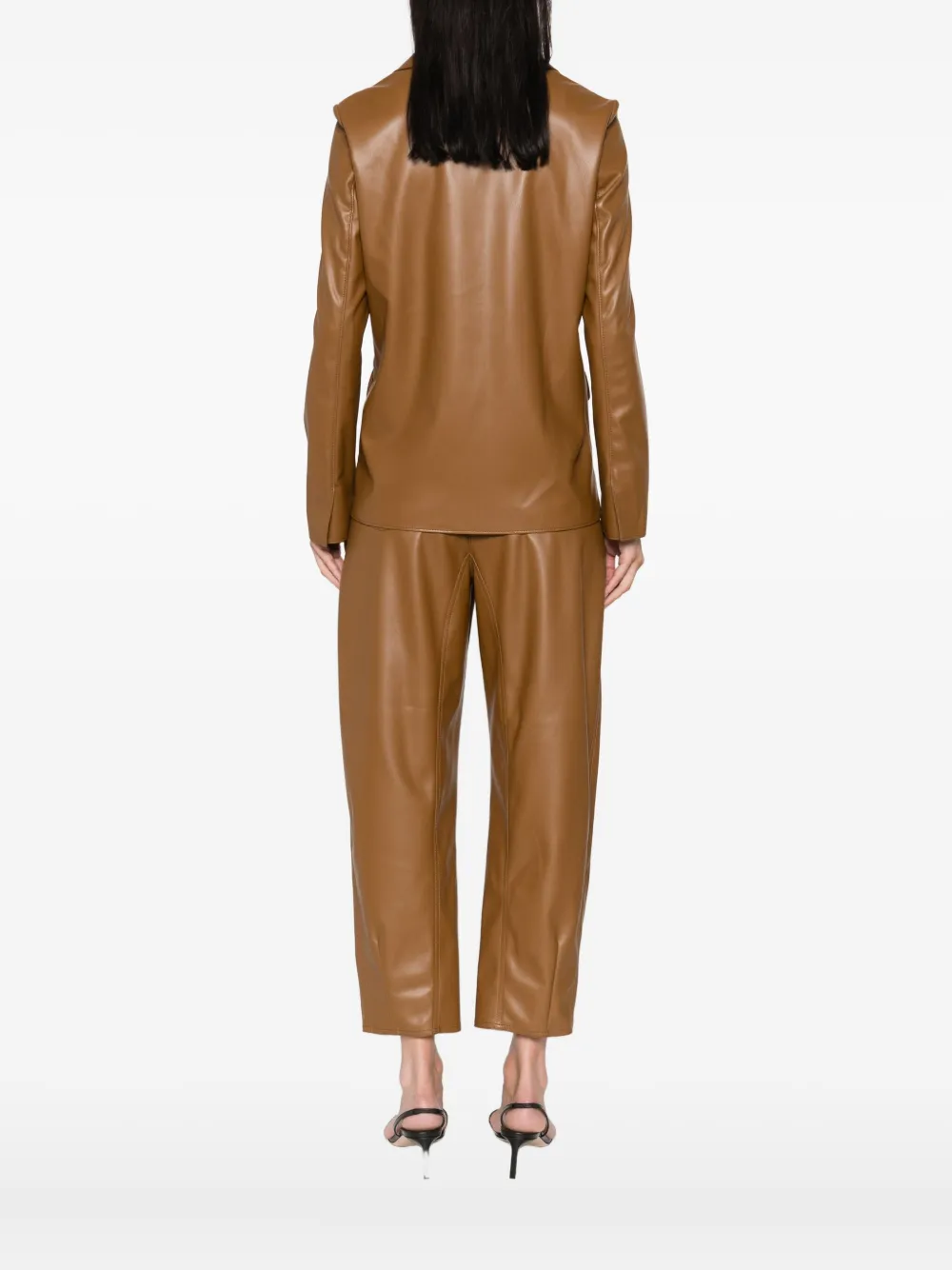 Max Mara Blazer met knoopsluiting Bruin