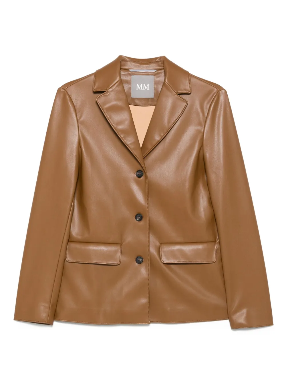 Max Mara Blazer met knoopsluiting Bruin