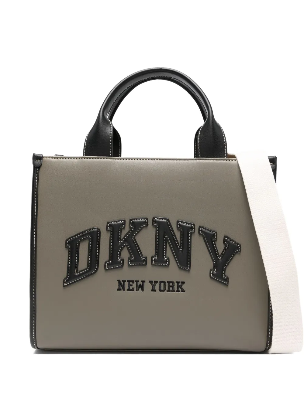 medium Hadlee logo-plaque tote bag
