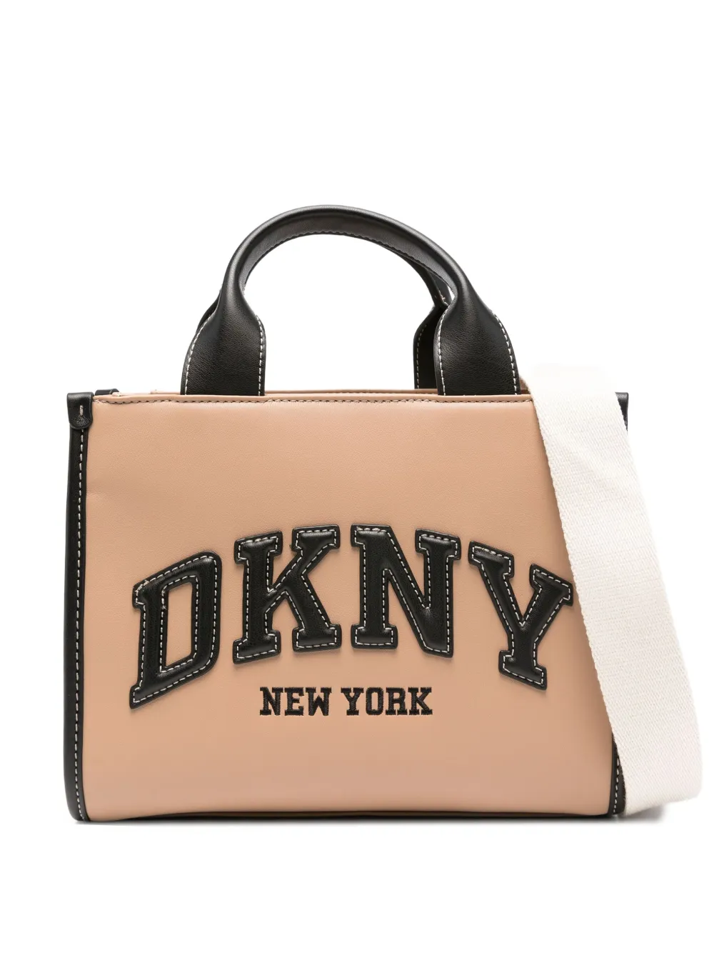 small Hadlee logo-embroidered tote bag
