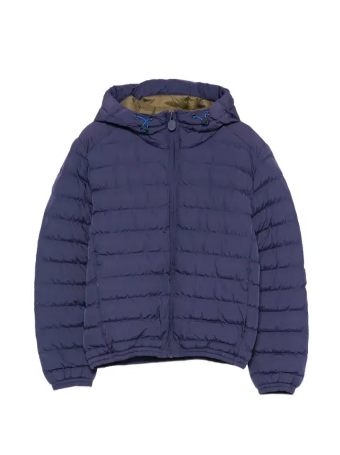Invicta Kids quilted-design hooded jacket