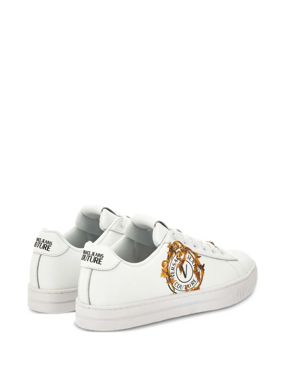 Versace Jeans Couture Barocco print-detail sneakers White