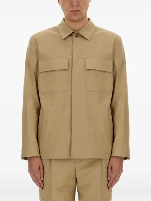 Lardini flap-pocket shirt