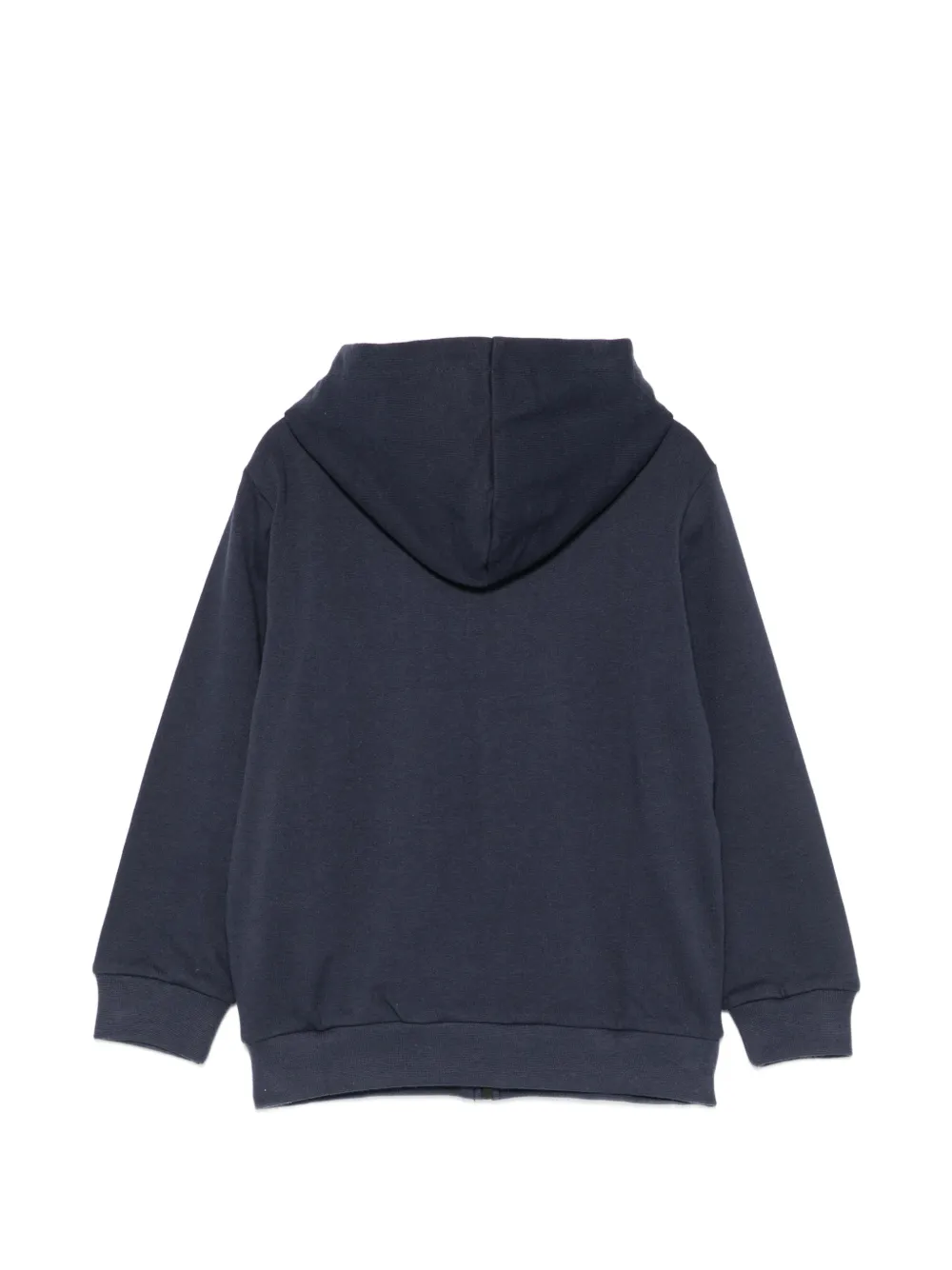 Il Gufo Hoodie met rits Blauw