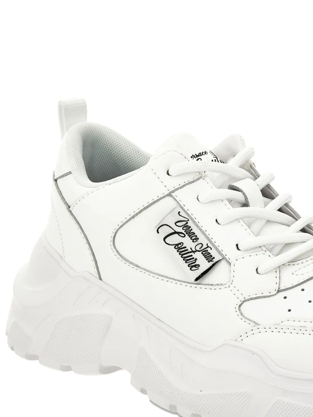 Versace Jeans Couture logo-plaque chunky trainers White