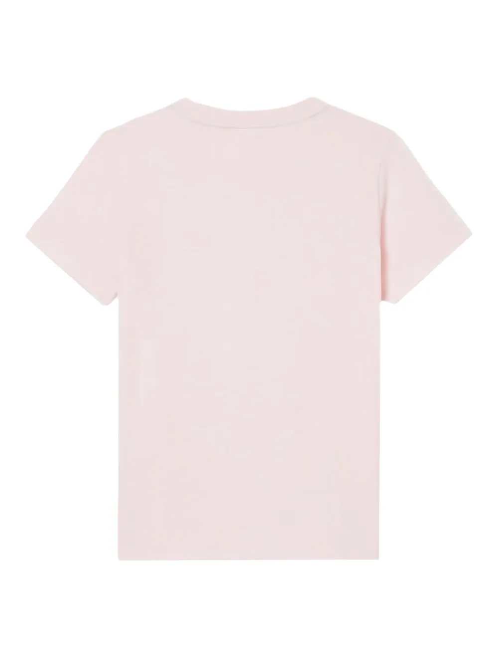 Lacoste Kids T-shirt met borduurwerk Roze