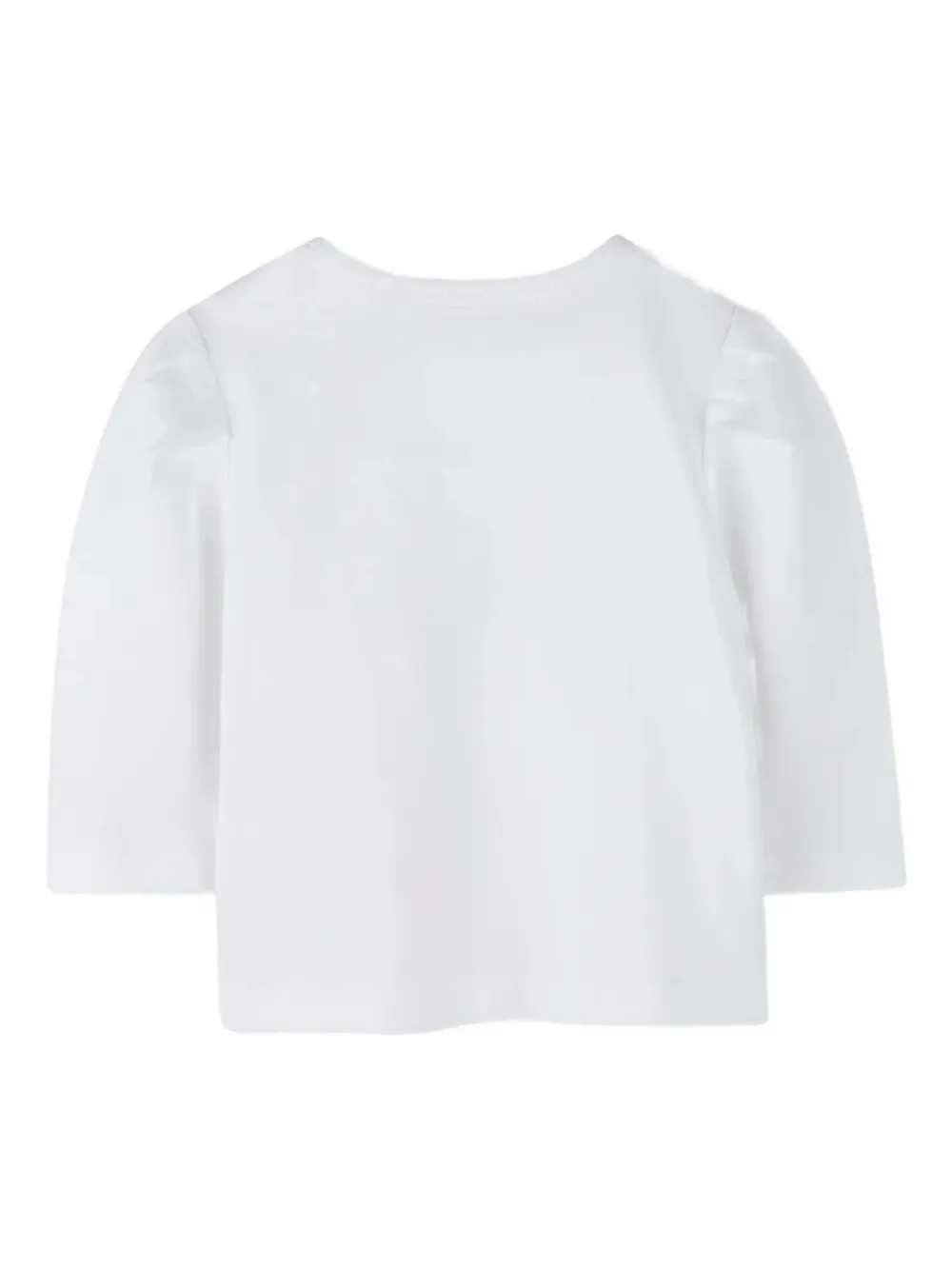 Karl Lagerfeld Kids Tweedelig set met legging en grafische print Wit