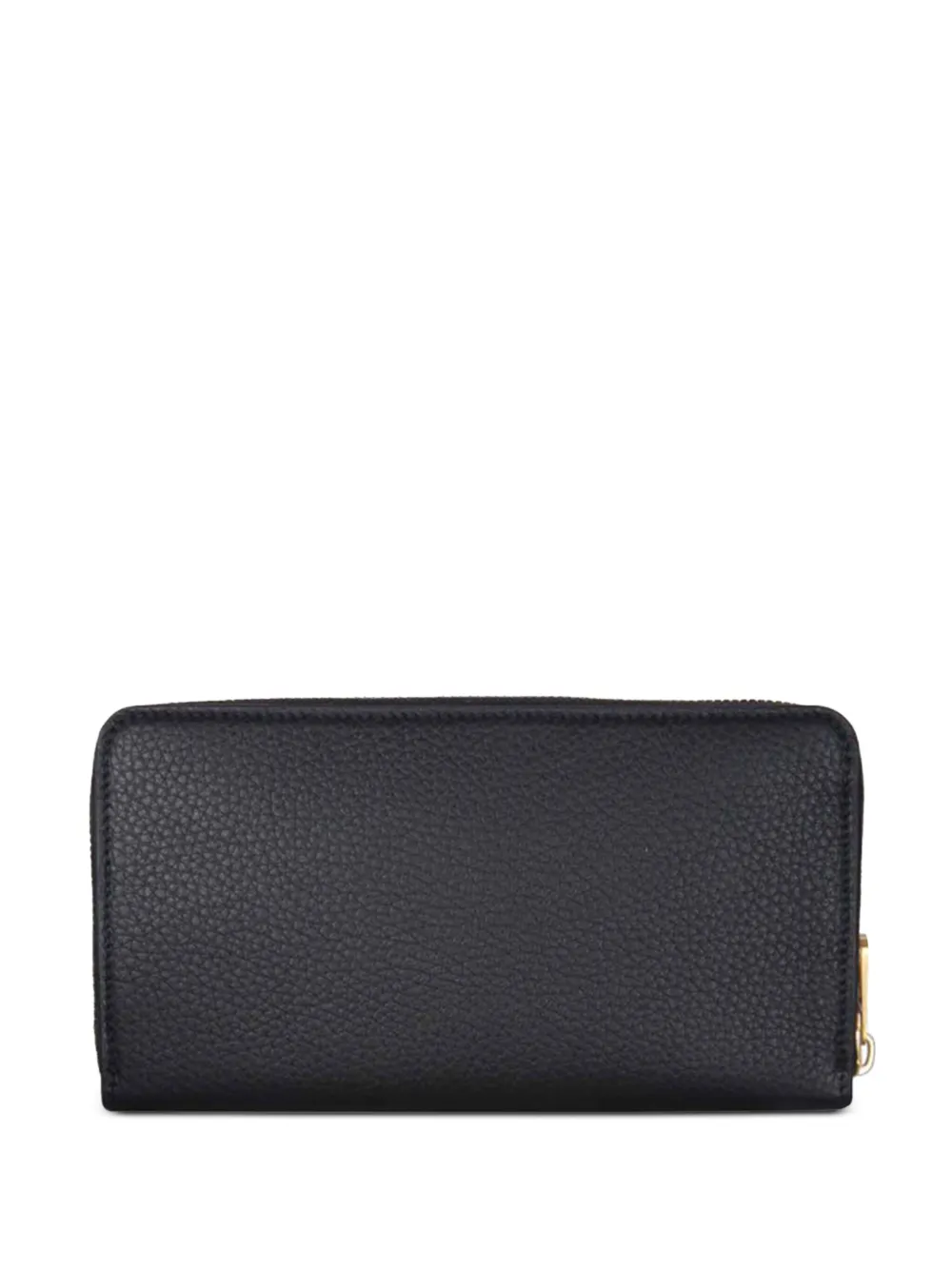 Il Bisonte zipped leather wallet - Zwart