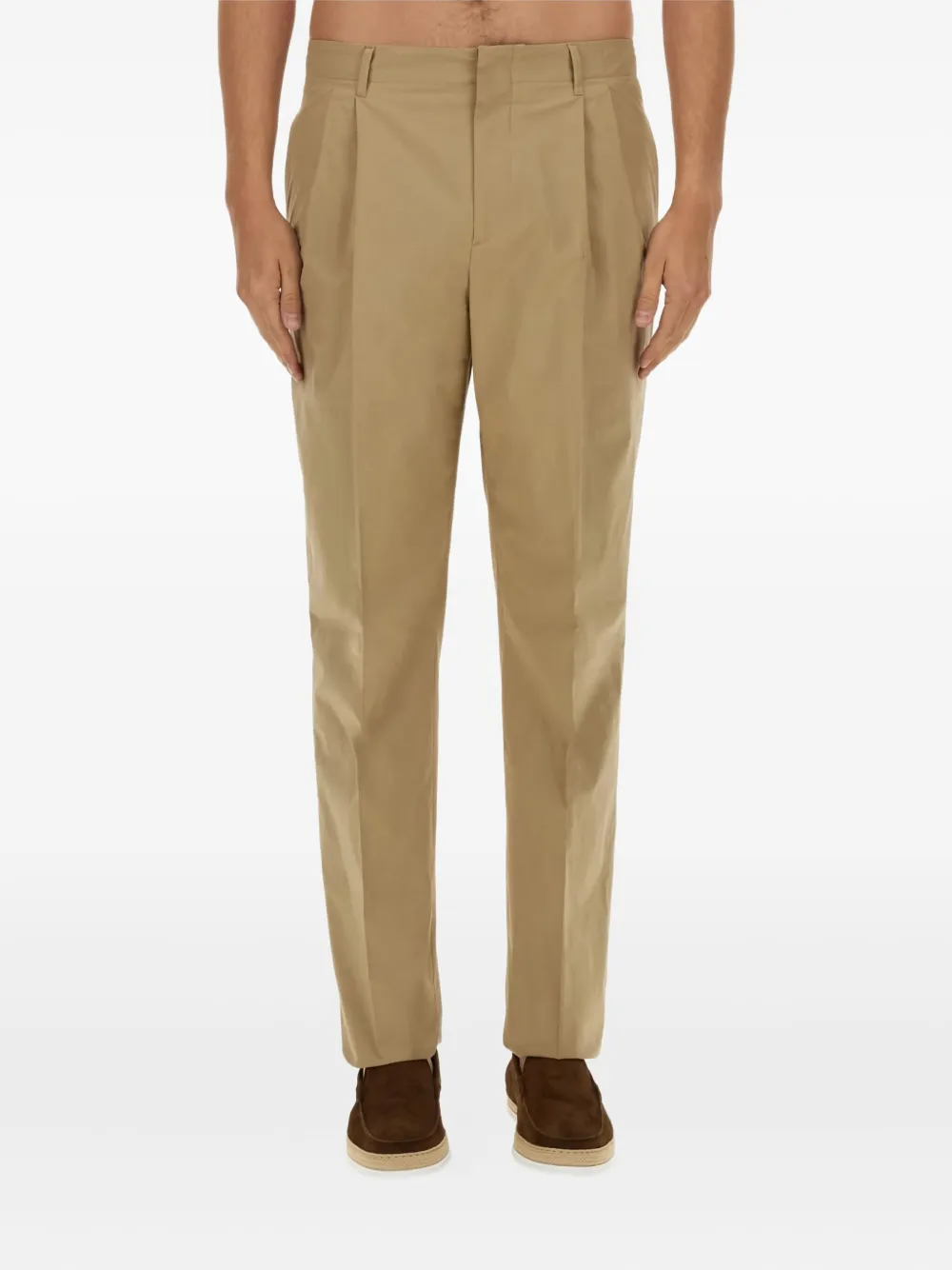 Lardini tailored trousers | Neutrals | Image 1