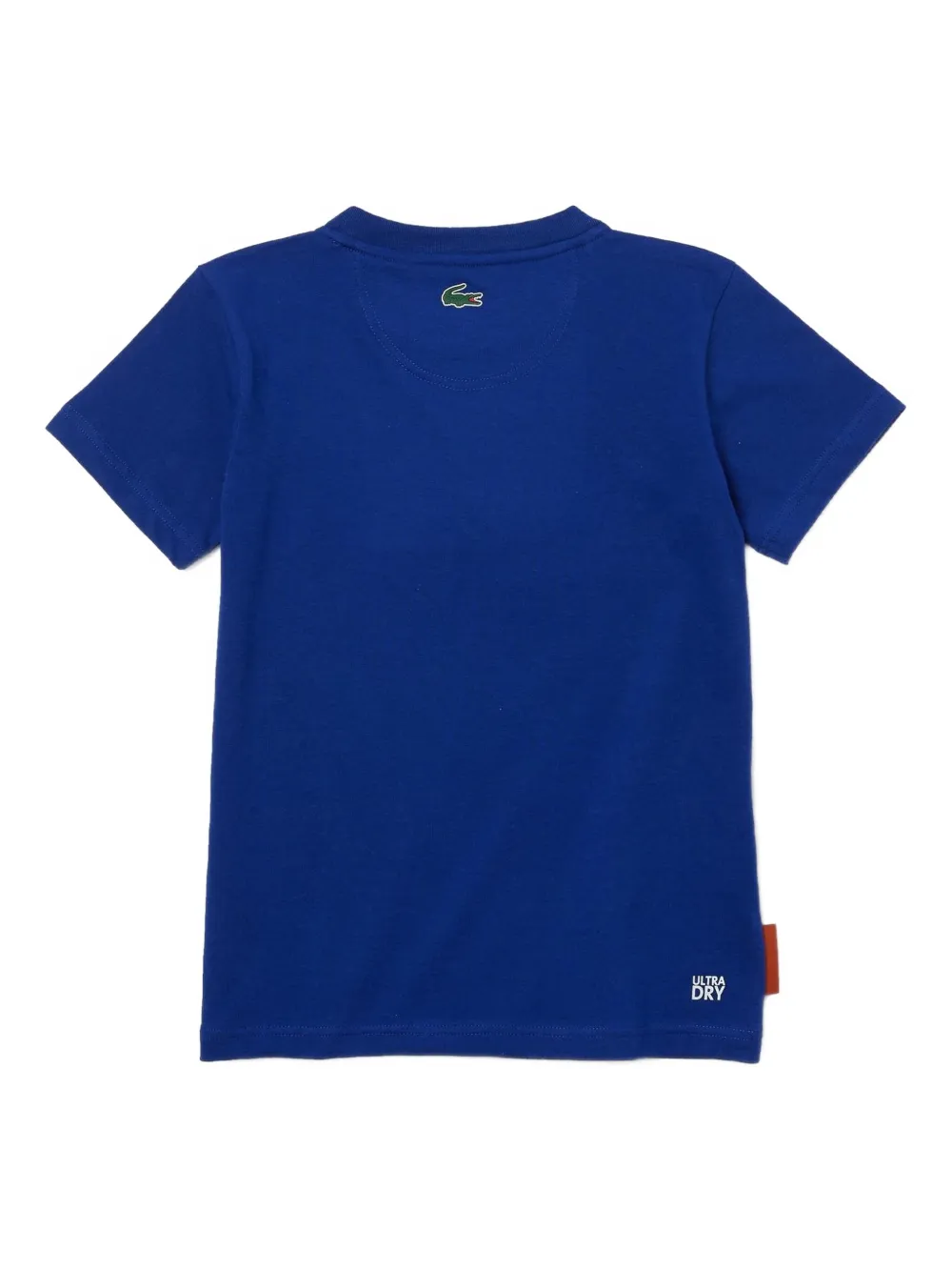 Lacoste Kids T-shirt met logoprint Blauw