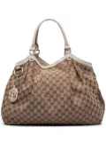 Gucci Pre-Owned 2000-2015 Large GG Canvas Sukey tote bag - Brown