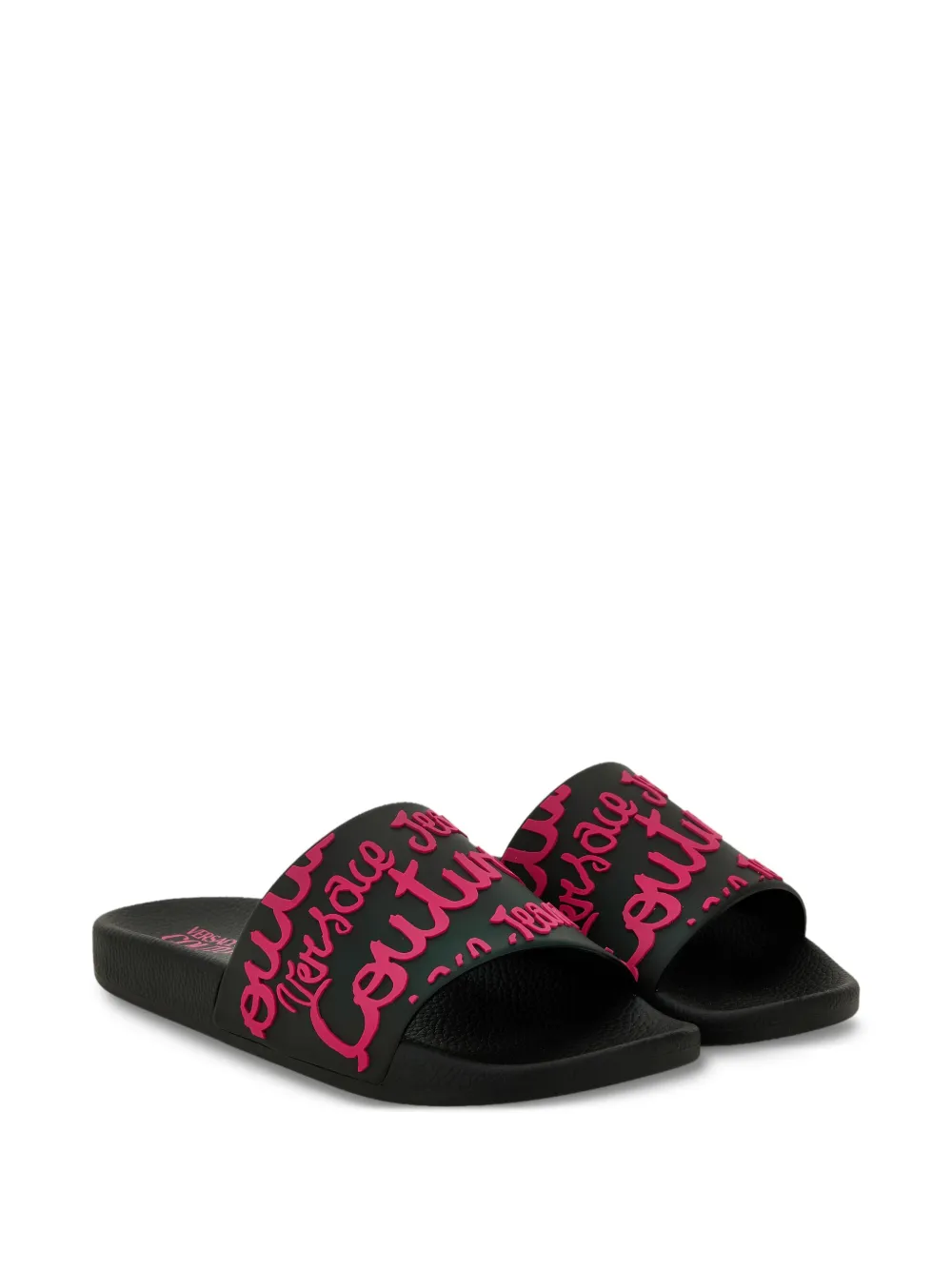 Versace Jeans Couture logo-print slides | Image 2