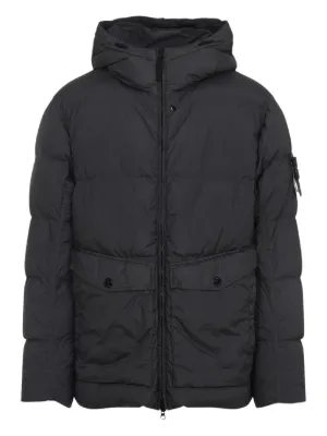 MM6 Maison Margiela x Chen Peng high-neck Padded Coat | Black