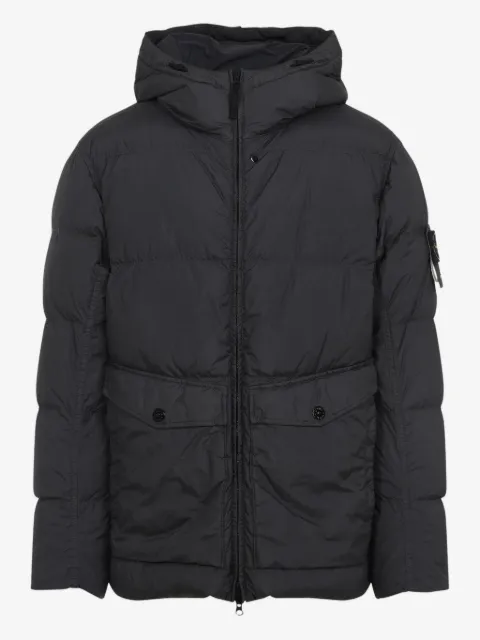 Stone Island hooded padded coat