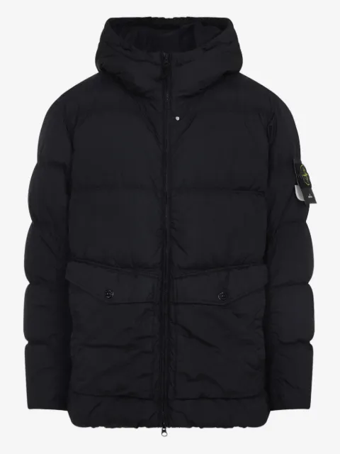 Stone Island doudoune à patch logo