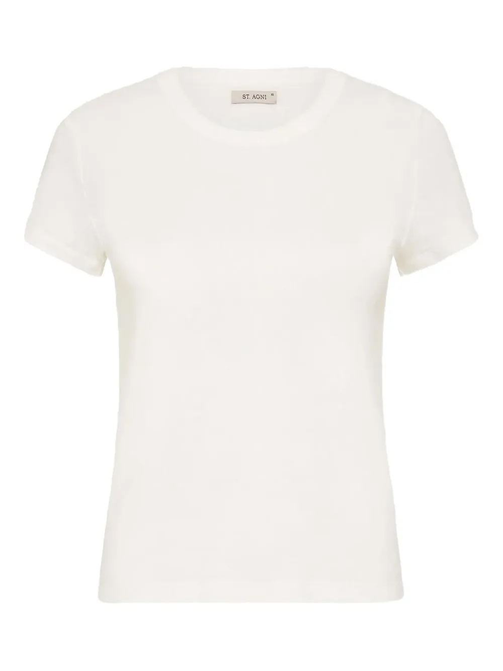 St. Agni T-shirt met ronde hals Wit