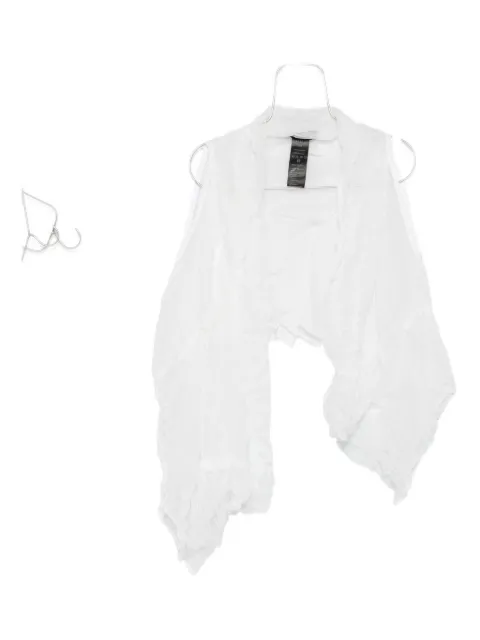 Maria Calderara Gilet met ruches