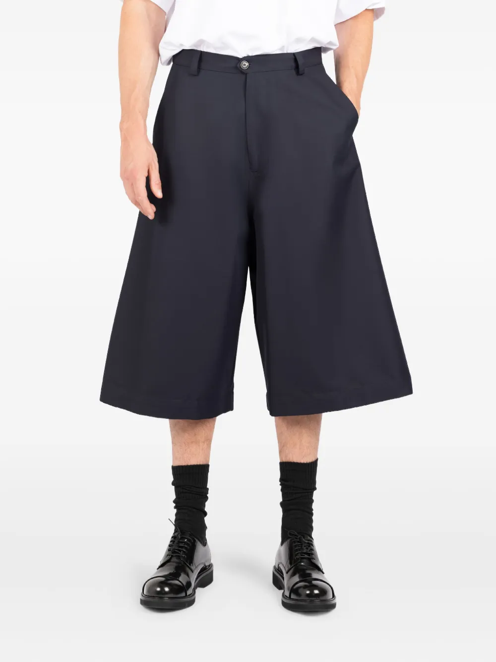 Société Anonyme pocketed tailored shorts Blauw
