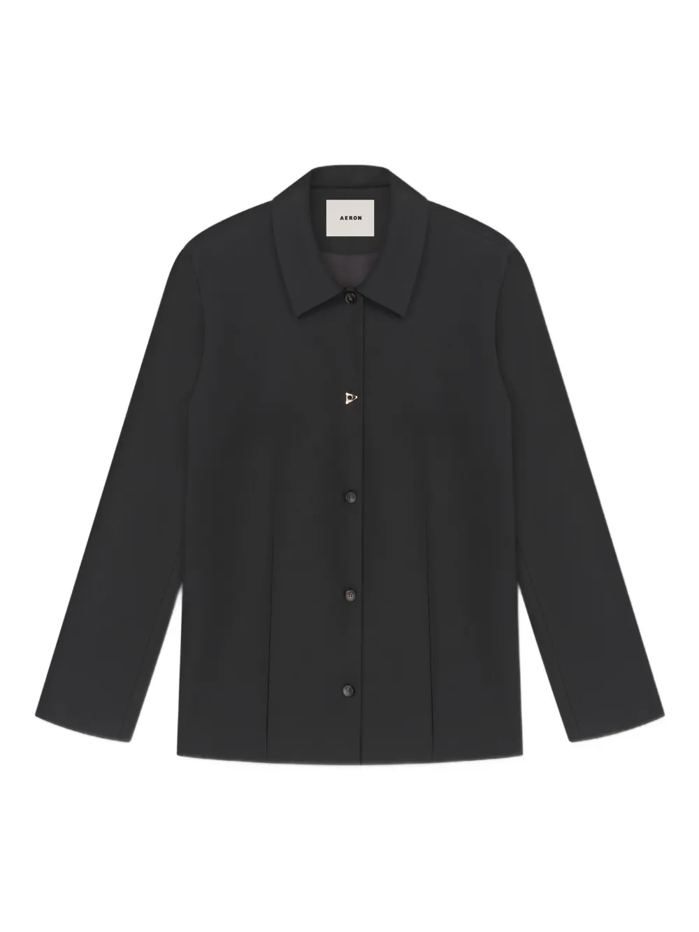 AERON long sleeve shirt Zwart