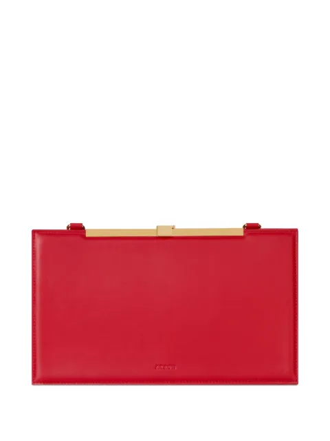 AERON leather shoulder bag
