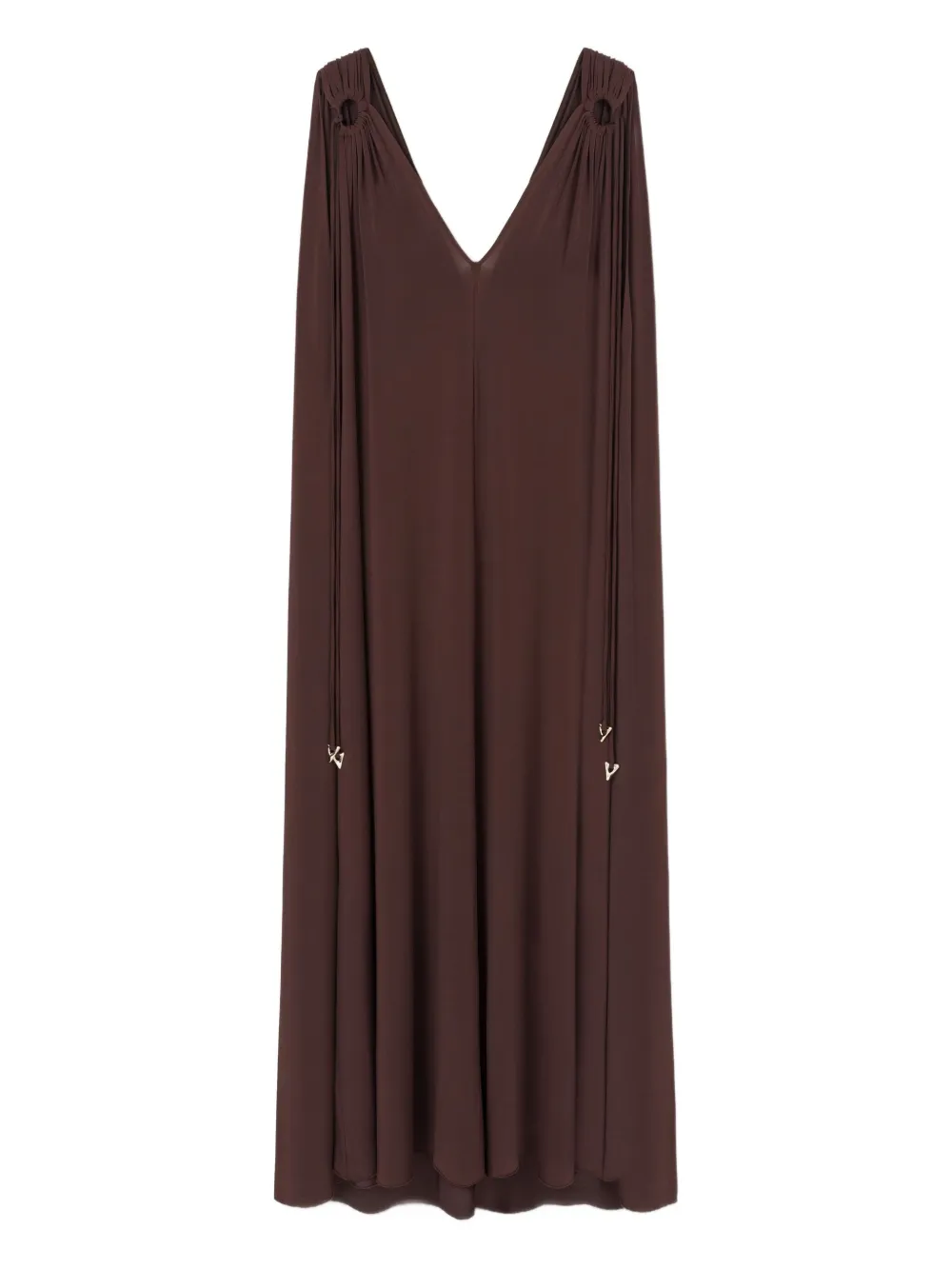 AERON Doris jurk Bruin