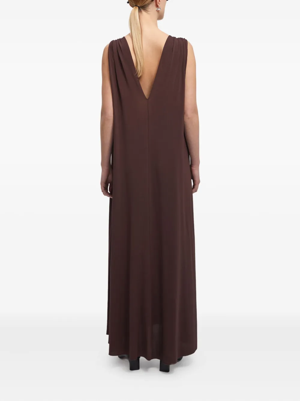 AERON Doris jurk Bruin