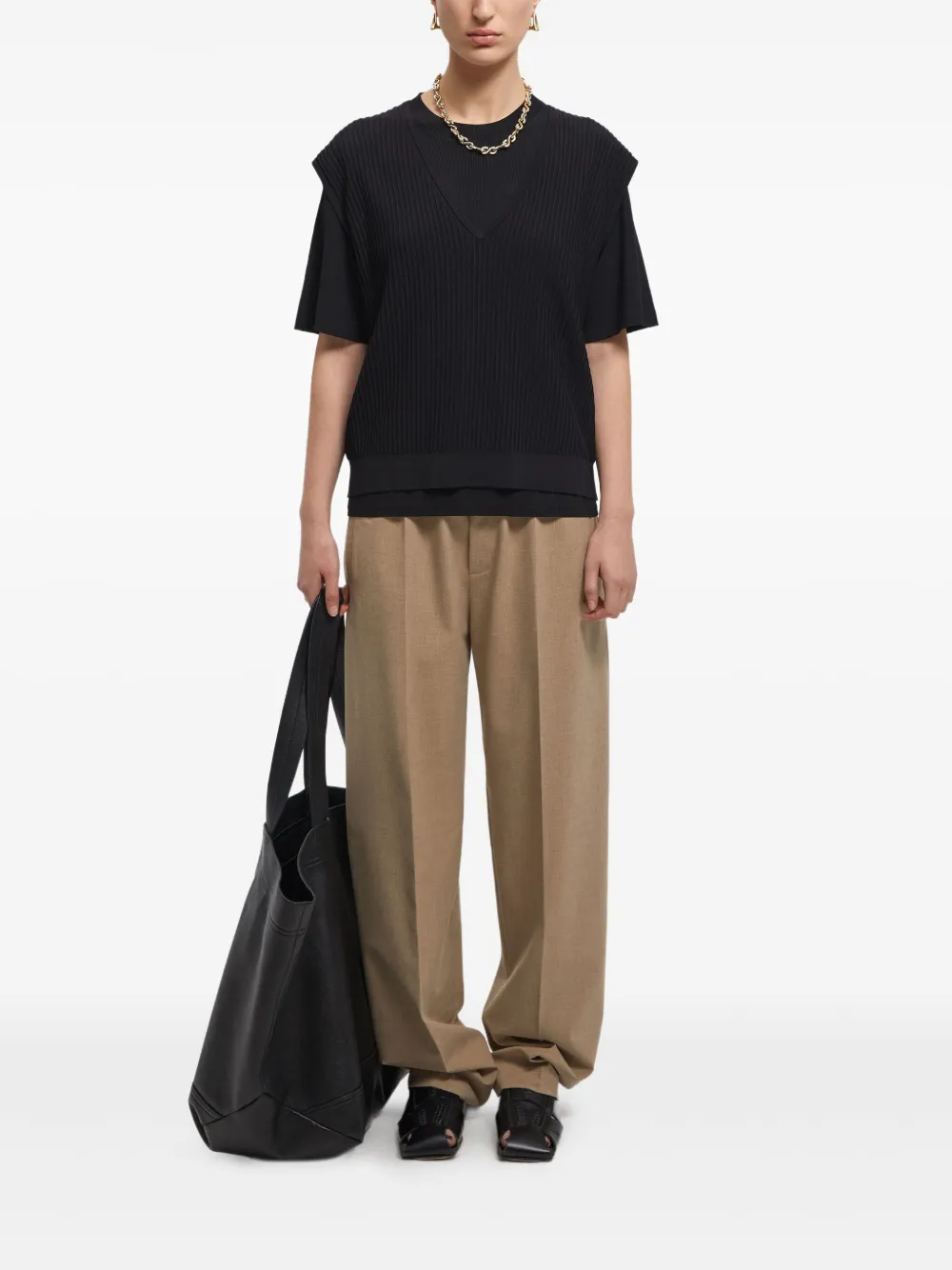 AERON Kirk broek Beige